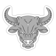 Bull tattoo illustration over rusty texture, Stock Photo, Picture And  Rights Managed Image. Pic. VC3-3085924 | agefotostock